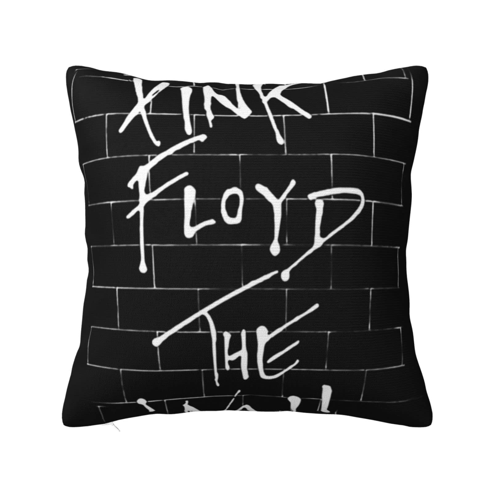 Ezkyztlw As Pic Pink Rainbow Floyd Throw Pillows Pillow Case Soft Square Cushion Covers For Home Couch Sofa Patio Bedroom 16"X16"