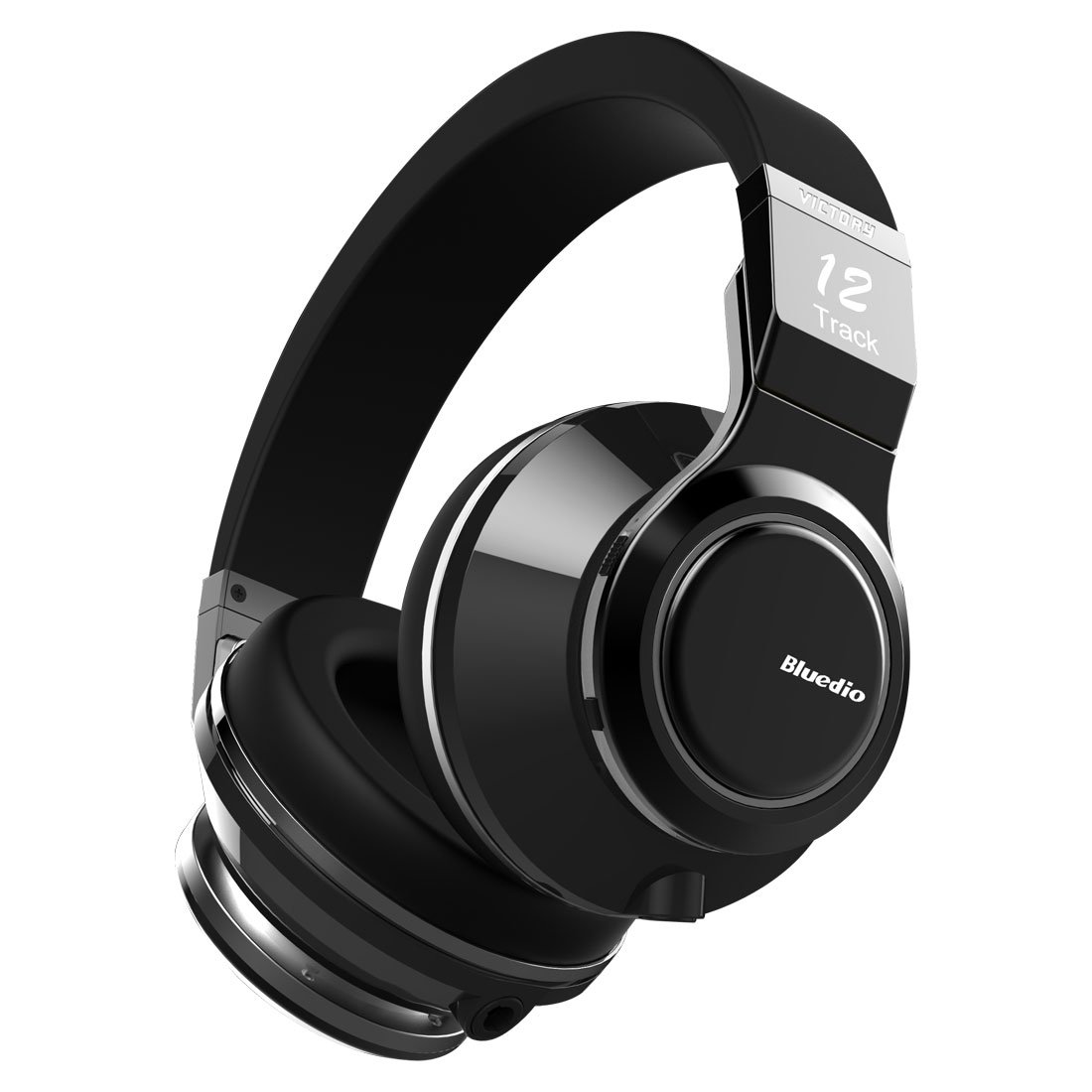 Bluedio V (Victory) Pro Wireless Bluetooth headphones Patented PPS12 Drivers(Black)