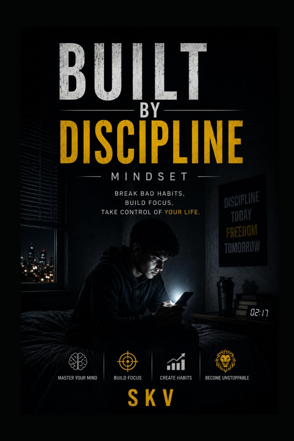Built by Discipline: Mindset: Break Bad Habits, Build Focus, and Take Control of Your Life