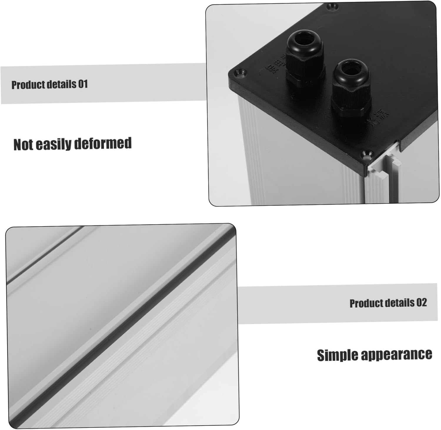 Concealed Junction Box with Battery Organizer for Drawer Waterproof Lithium Battery Bag