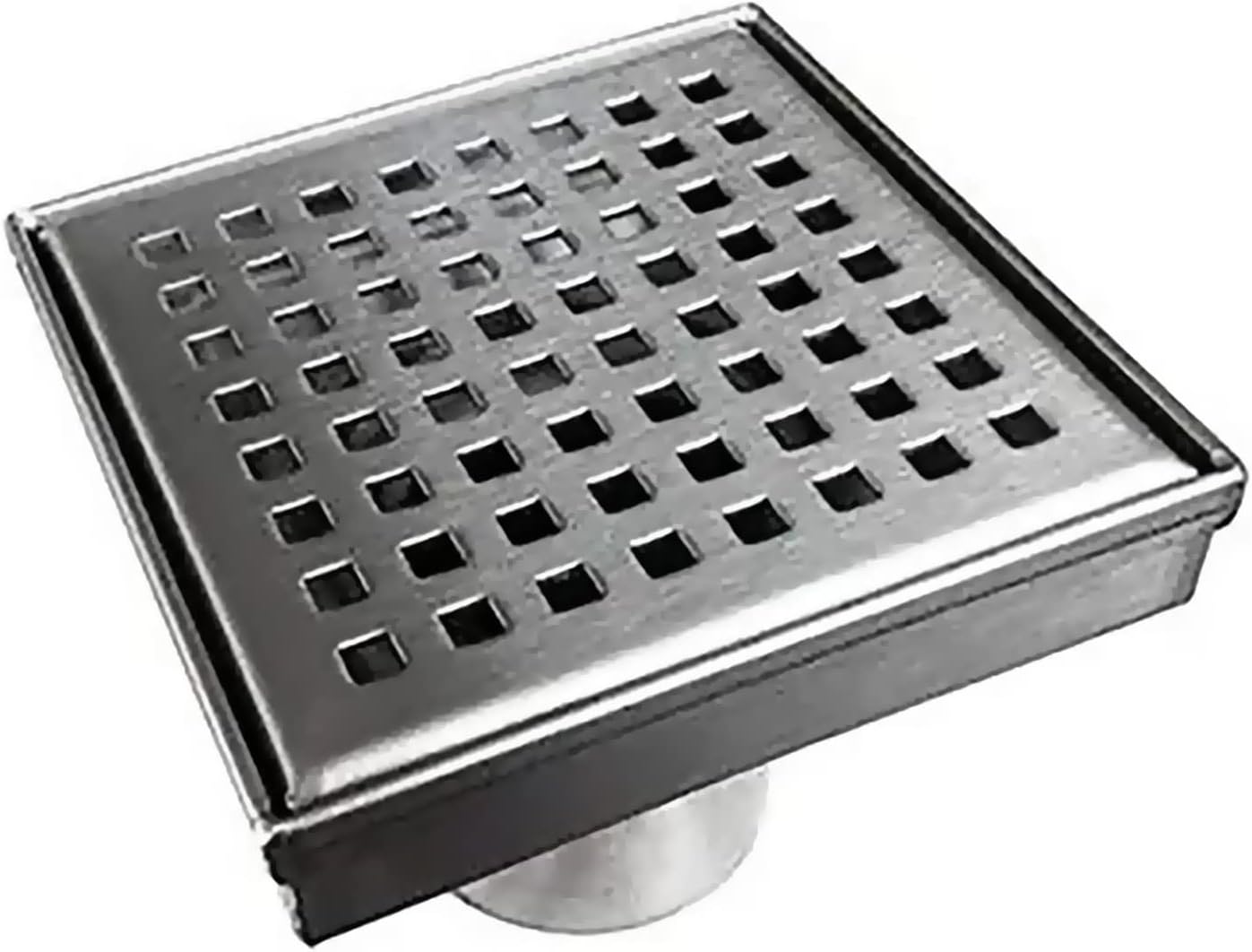 4" Square Shower Drain (Brush) Amazon.ca Tools & Home Improvement