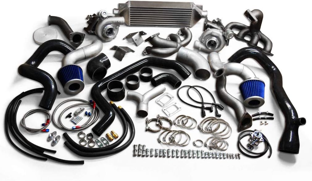 MMI GM VORTEC TWIN TURBOCHARGER KIT PACKAGE CHEVY GM 4.8L 5.3L 6.0L SILVERADO SIERRA YUKON TAHOE SUBURBAN