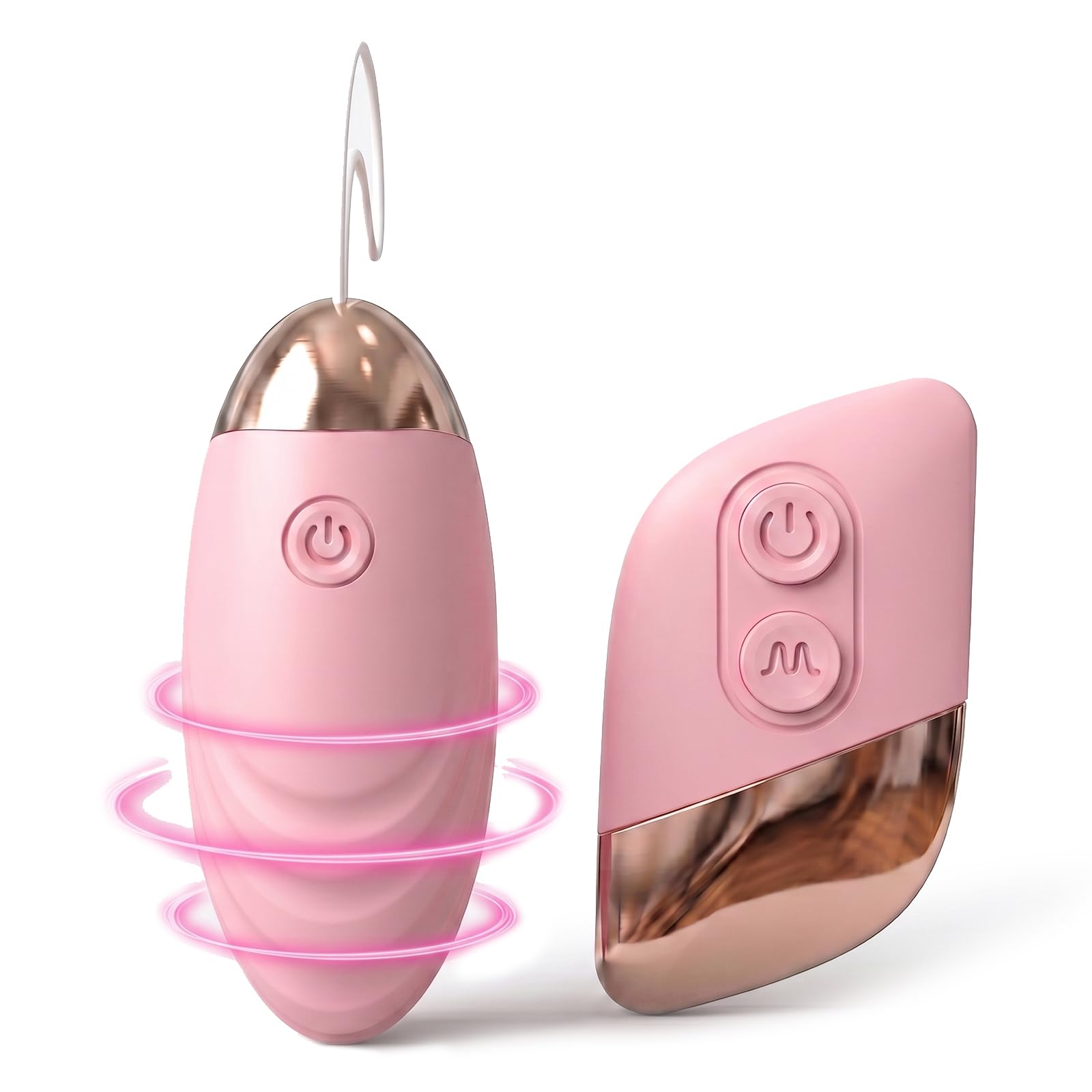 Ovetto Vibrante con Telecomando Vibratore per Donna e Coppie – 12 Modalità Vibratore Clitoride e Punto G Toys Sessuali per Donna Oviettivo Vibrante Donna Sex Toy con Comando a Distanza Rosso/Ro