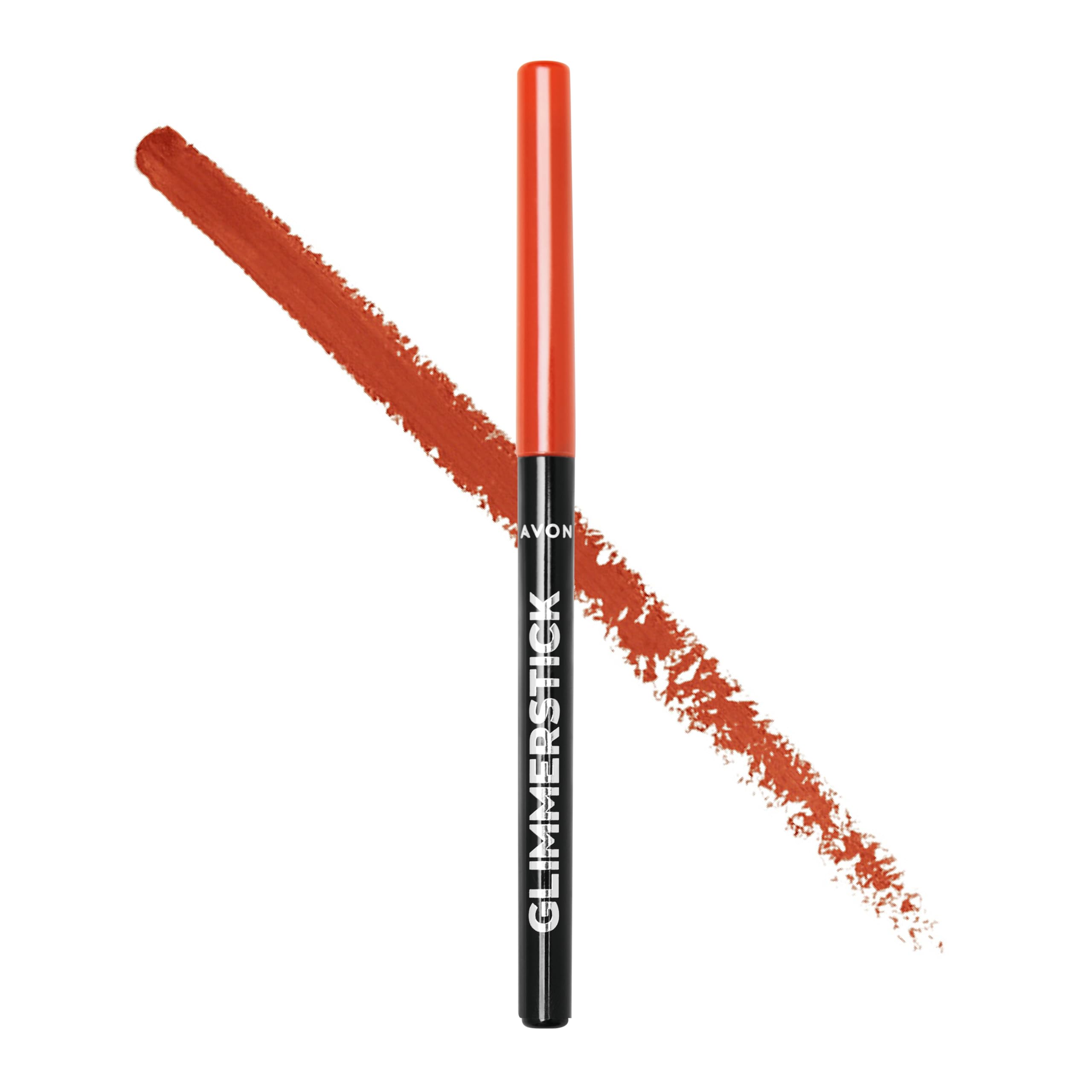 Avon Glimmerstick Lip Liner, Prevents Lipstick From Feathering, Long-Lasting Finish, Defines and Contours, Coral