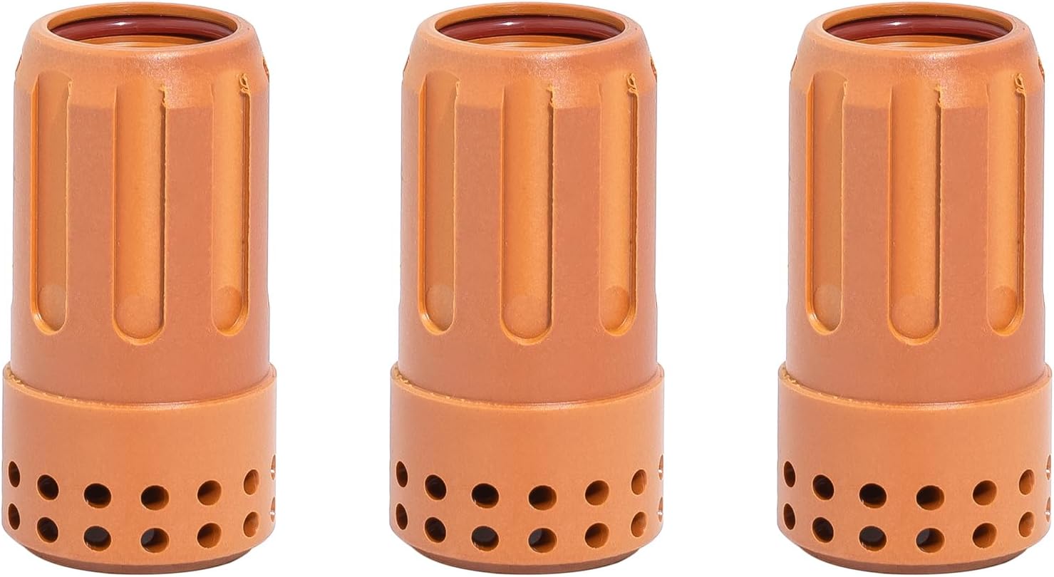 3PCS 220857 Swirl Ring for 45XP/65/85/105 Torch - Alloy Plasma Cutter Consumable Replacement Parts for Diverse Cutting Projects
