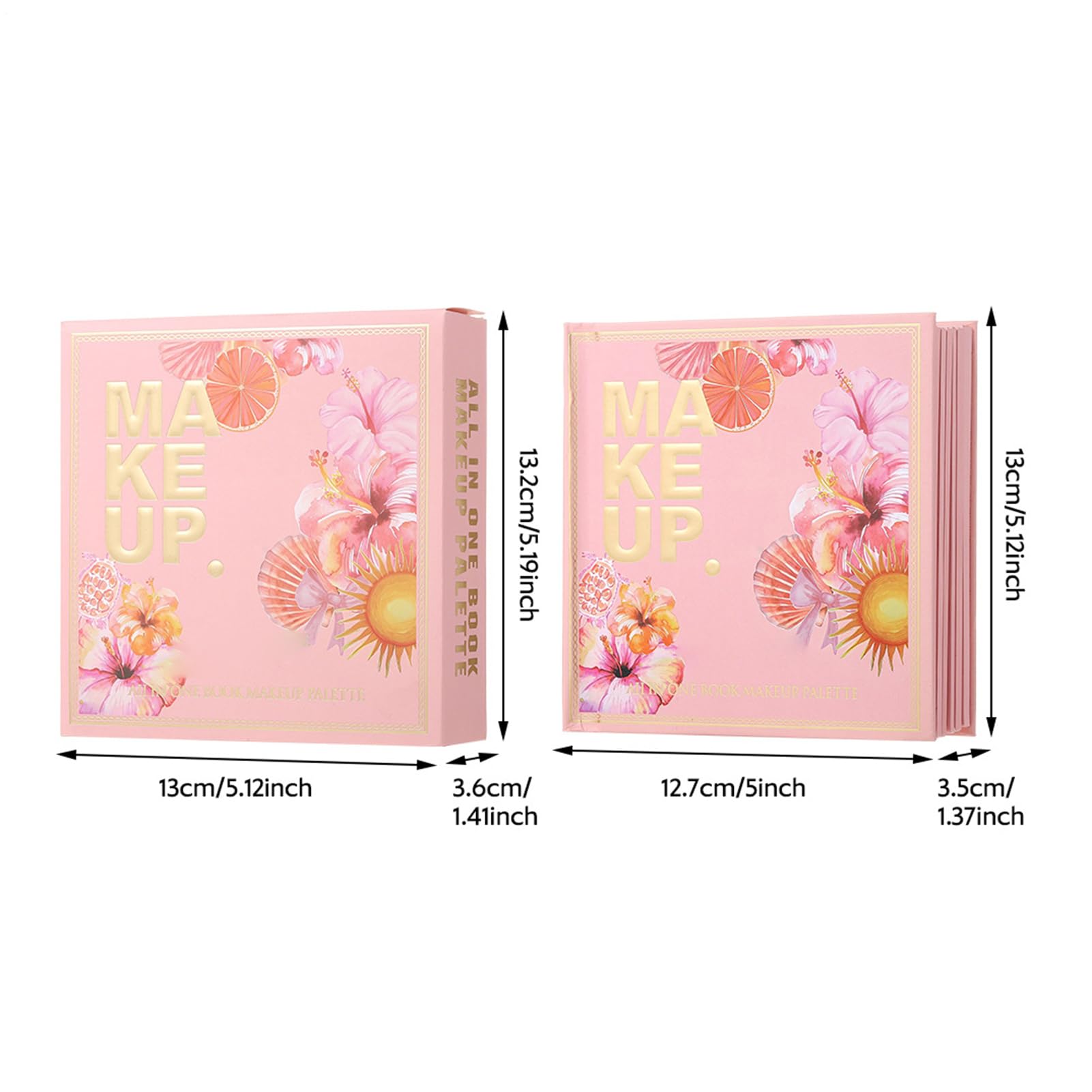 Palette di ombretti per il trucco in polvere illuminante a lunga durata | Set di ombretti ad alta pigmentazione per donne, ragazze, compleanni, San Valentino, matrimoni, viaggi