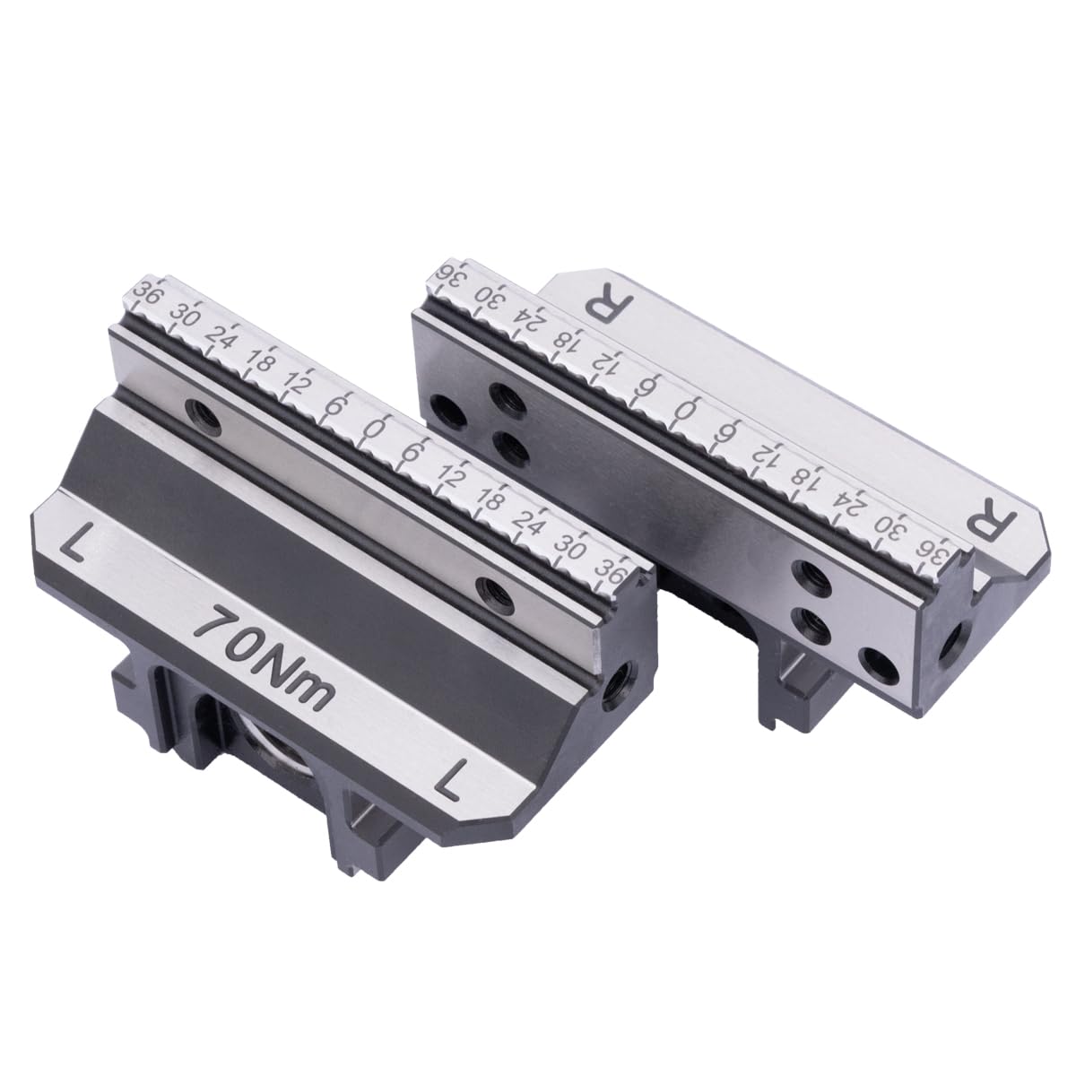 Morsa autocentrante CNC da 4 pollici (H77-85), morsa per fresatrice di precisione, morsa universale a tre-quattro-cinque assi.