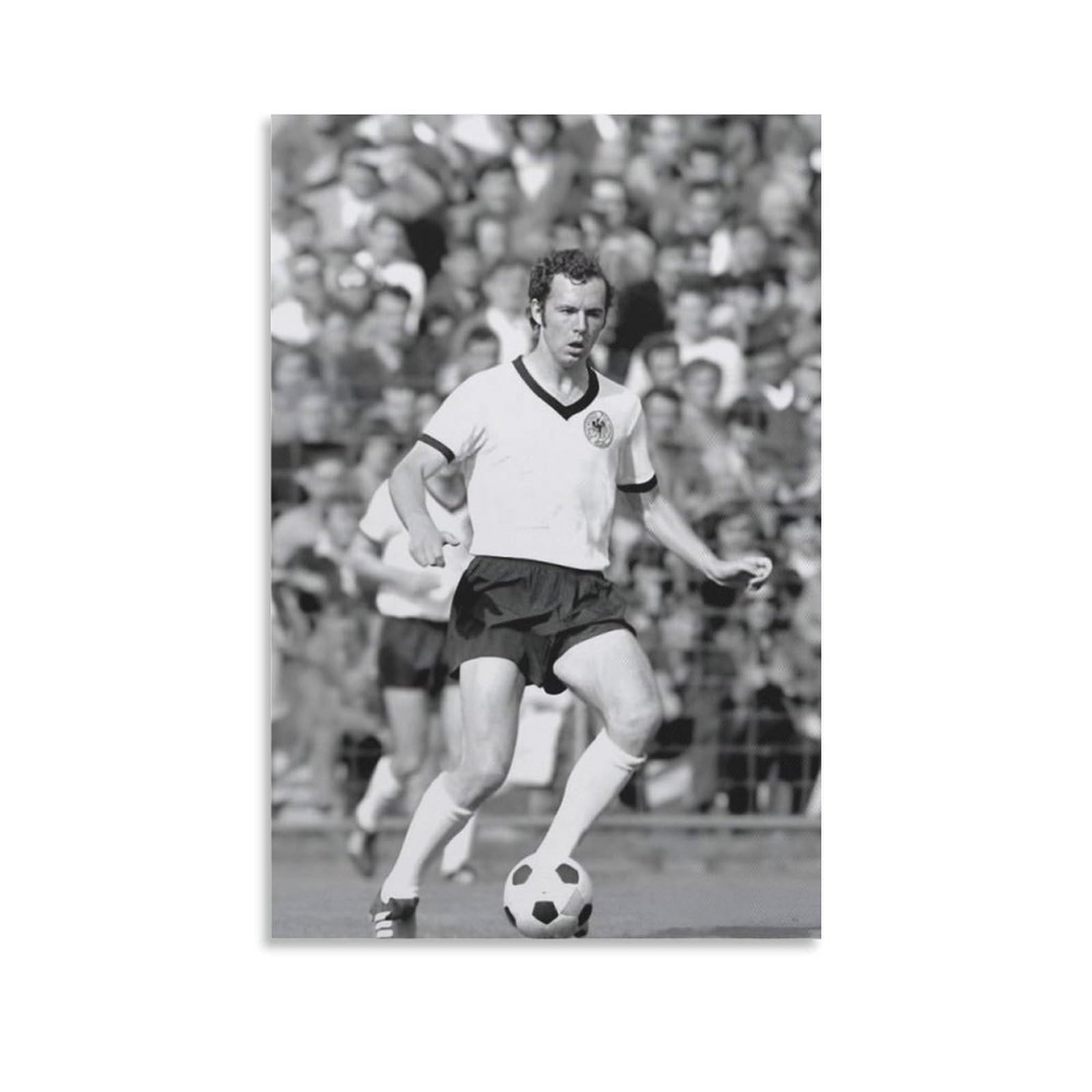 FCOIN Franz Beckenbauer Canvas Poster Poster Painting Canvas Wall Art Living Room Posters Painting 12x18inch(30x45cm)
