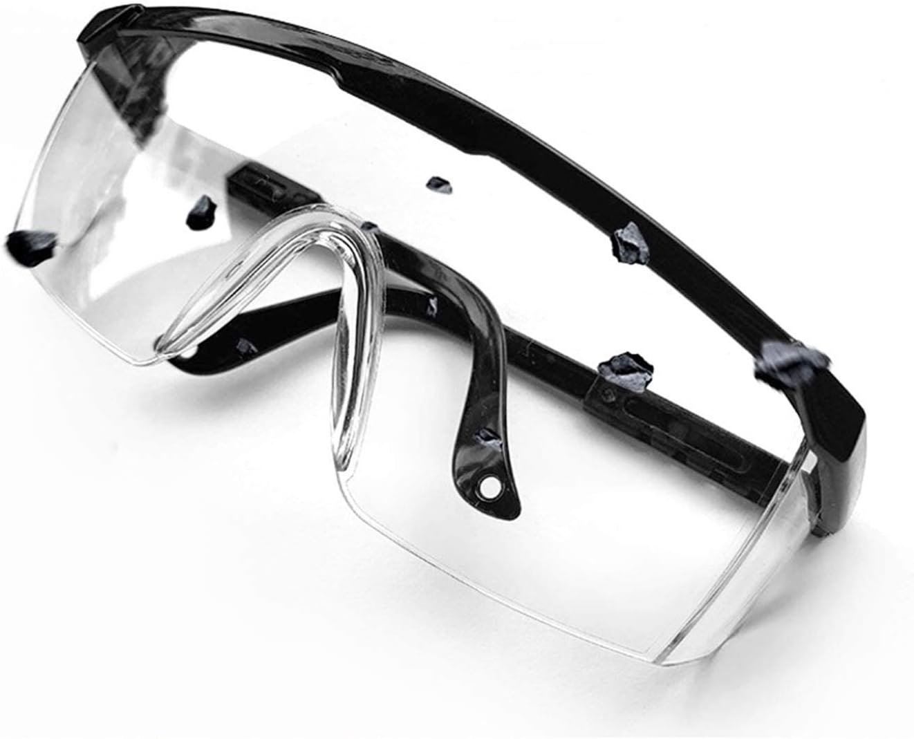 Wunsche Protective Safety Goggles, Transparent Anti Droplet Safety