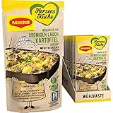 Die Maggi Herzensküche Würzpasten ermöglichen eine frische und schnelle Zubereitung bekannter Lieblingsgerichte - mit Geschmacks- und Gelinggarantie, wie hausgemacht