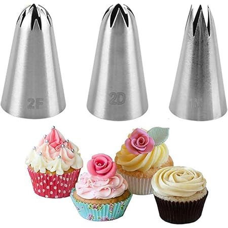 Wilton Large Drop Flower Piping Tip 2d Amazon Co Uk Home Kitchen