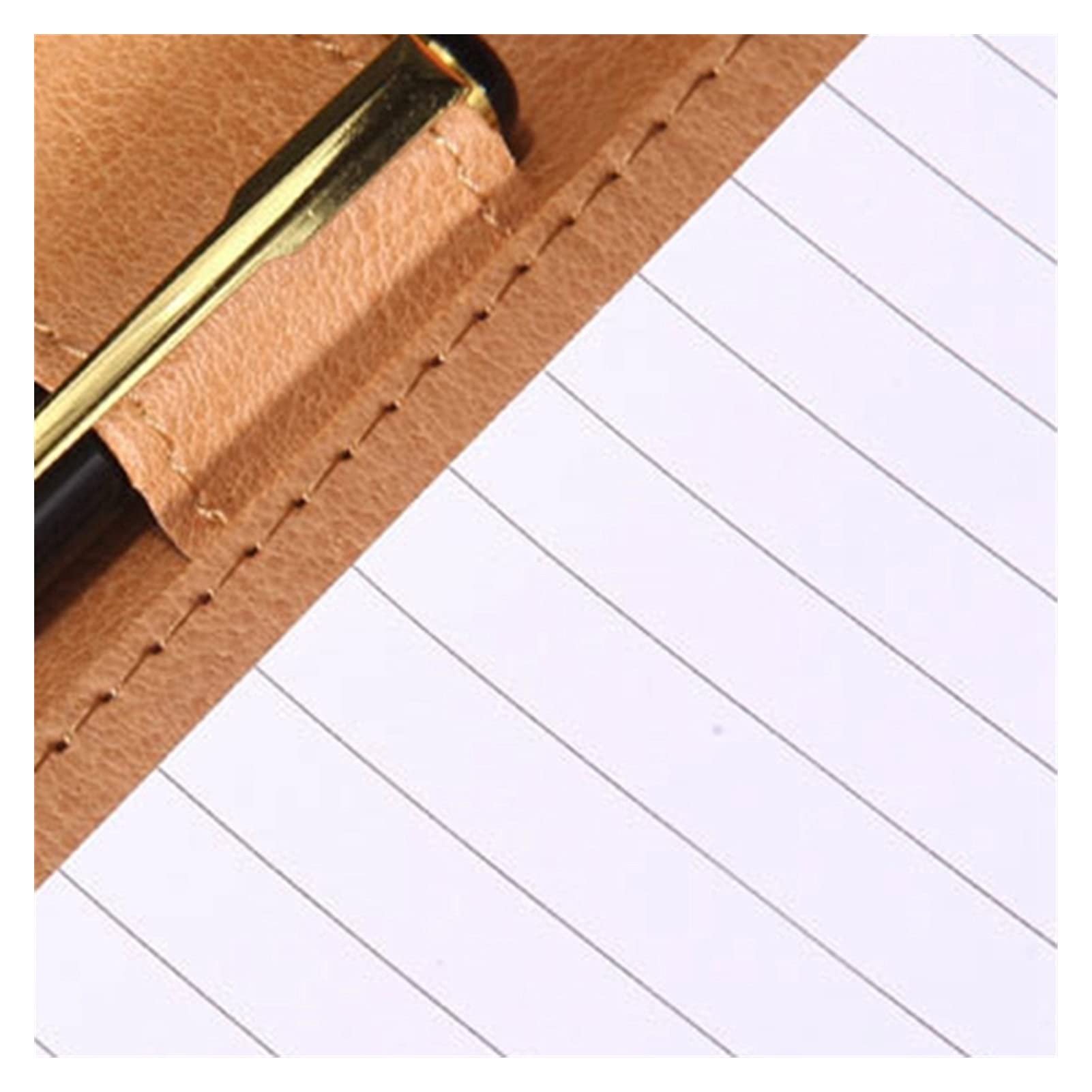 Liudan Podkładka schowek wielofunkcyjny wypełniający folder na dokumenty szkolne materiały biurowe organizer skórzane portfolio czarna podkładka biurowa