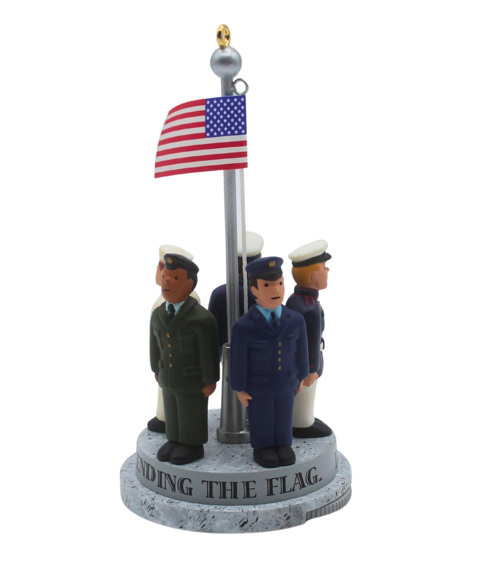 Hallmark Keepsake Ornament Defending The Flag 2003