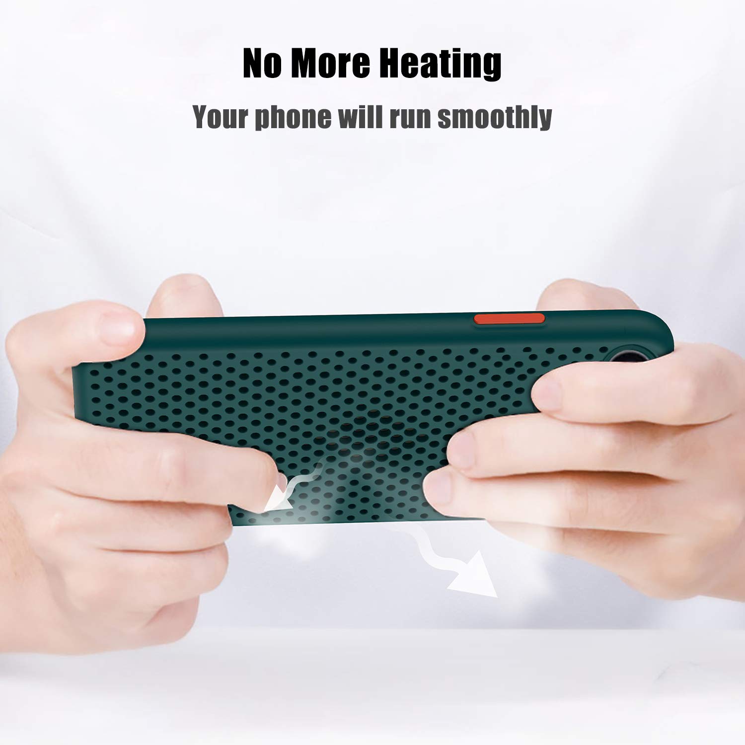 Cover In Silicone TPU Per IPhone SE 2022/2020/8/7, 4,7'', Colore Verde, Con Protezione Fotocamera, Microfibra Interna E Supporto Ricarica Wireless - 3