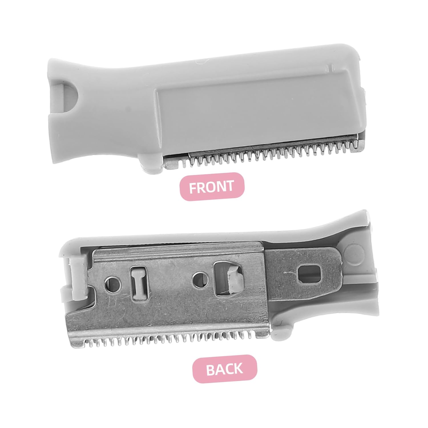 VICASKY 5Pcs Replacement Eyebrow Blades for Women Facial Hair Removal Tool Durable Refill Heads for Precision Grooming Portable Design for Travel Use