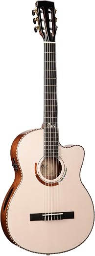CORT Solencanto Electro Acoustic Guitar W/case WBL - White Blonde