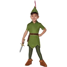 Spirit Halloween Disney Toddler Peter Pan Costume | Officially Licensed | Disney | Peter Pan Outfit | Group Cosplay