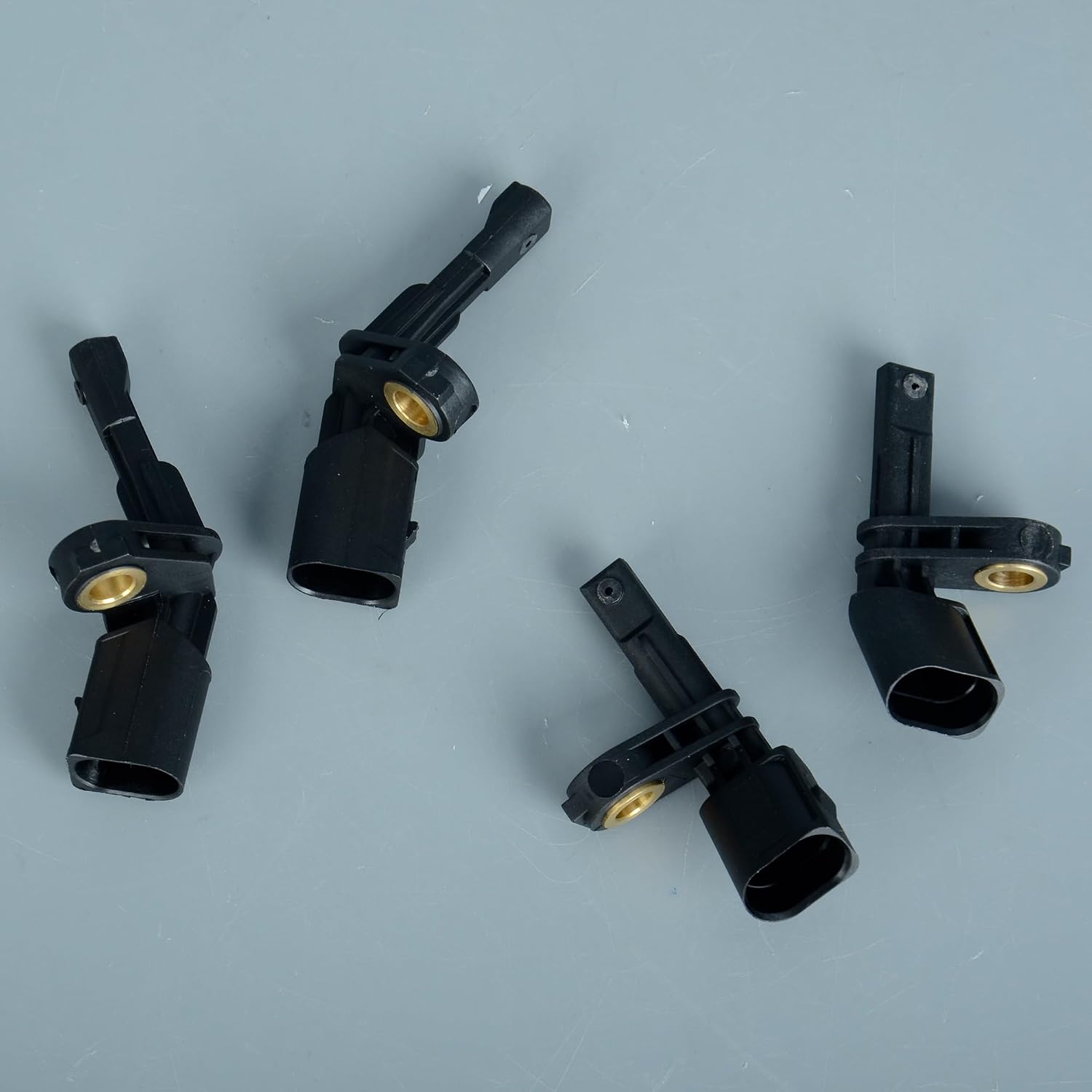 1K0927807 1K0927808 Left & Right Front Rear ABS Wheel Speed Sensor Compatible with Audi TT VW Volkswagen Beetle Golf Jetta Passat Replace 7H0927803 7H0927804 ALS469 ALS430