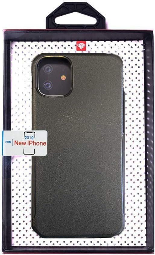iPhone 11 Two-Tone Back Cover with Sound on Screen - MIL Grade/X-Fitted Dual/Black