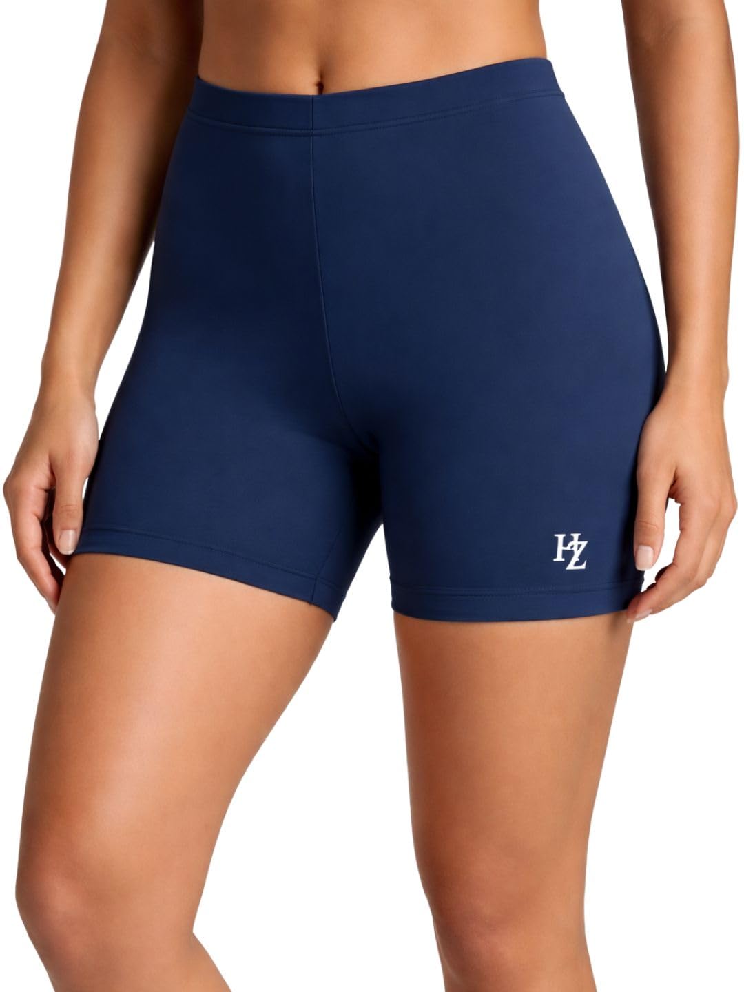 Stretchable Cotton Shorts for Women | boy Shorts Panties for Women | Yoga, Sports, Cycling, Gym Under Dress Navy Blue-image-46