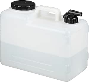 Tanica Per Acqua 18 Litri Con Rubinetto - Senza BPA, Ideale Per Campeggio E Festival