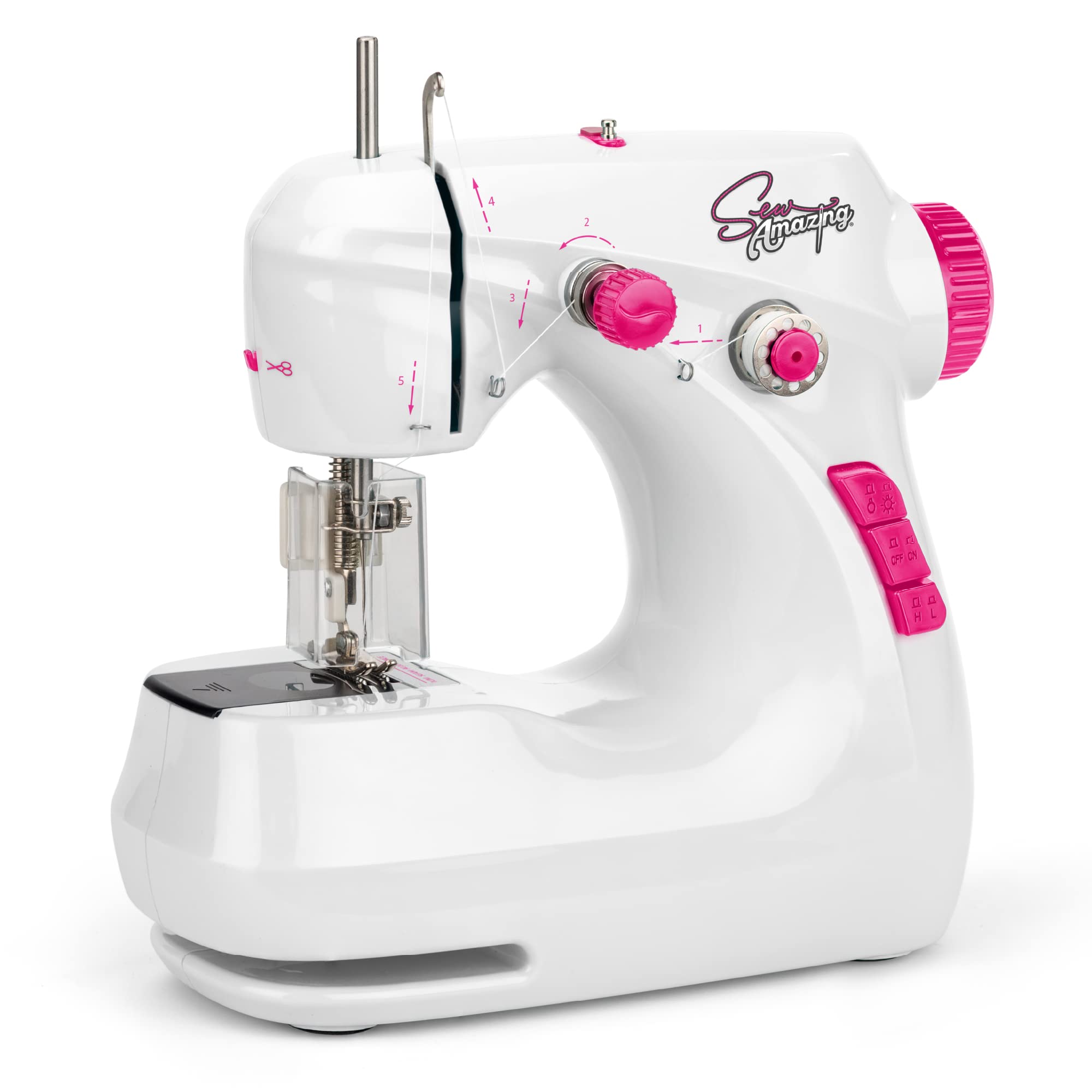 Sew Amazing Workshop | Kids Beginners Sewing Machine with Extendable Table
