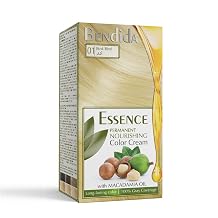 Bendida Permanente Haarfarbe 01 Bleichcreme 120 ml Aufhellende Creme mit Macadamia- l f r ein gleichm iges Blondier-Ergebnis viel Glanz und geschmeidiges Haar zu Hause