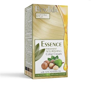Bendida Permanent Hair Colour 01 Bleaching Cream 120 ml Brightening cream with macadamia oil for an even bleaching result lots of shine and supple hair at home