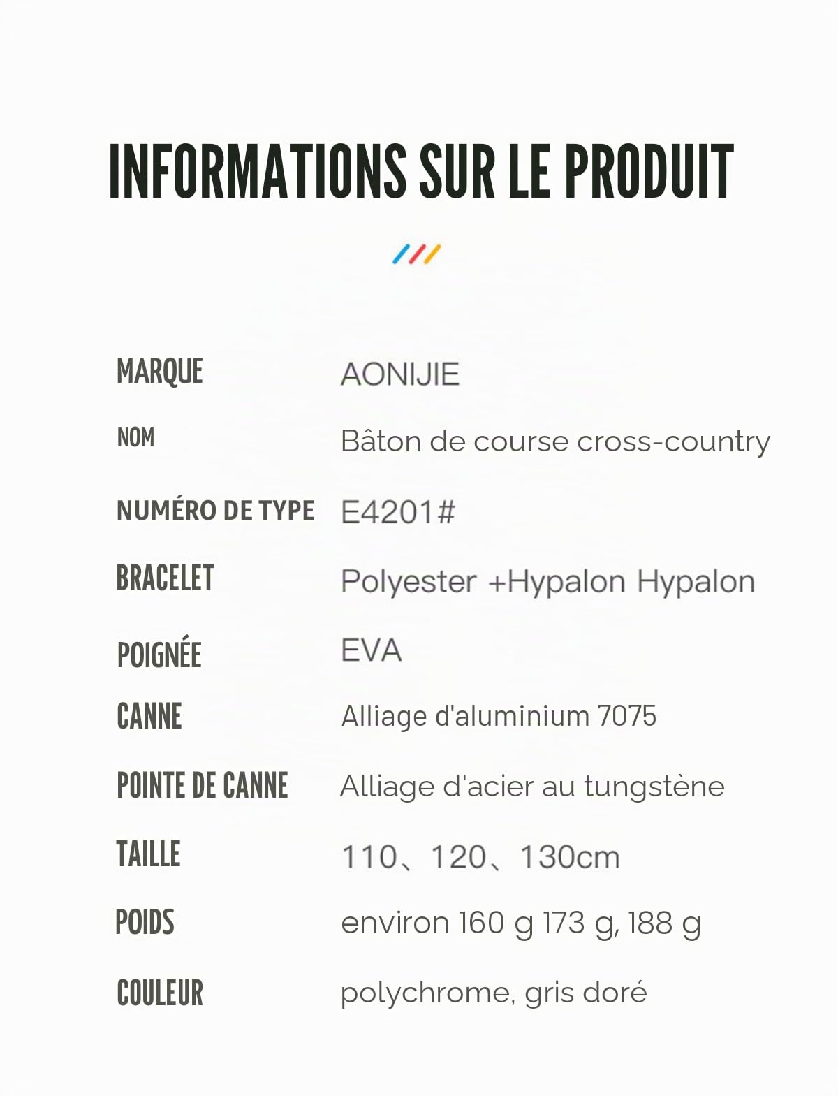 AONIJIE en Alliage D'aluminium Pliable Bâtons de Trekking Ultraléger Antichoc 3 Node Bâtons de Randonnée, Bâtons de Marche avec Poignée Souple en Mousse EVA pour la Randonnée