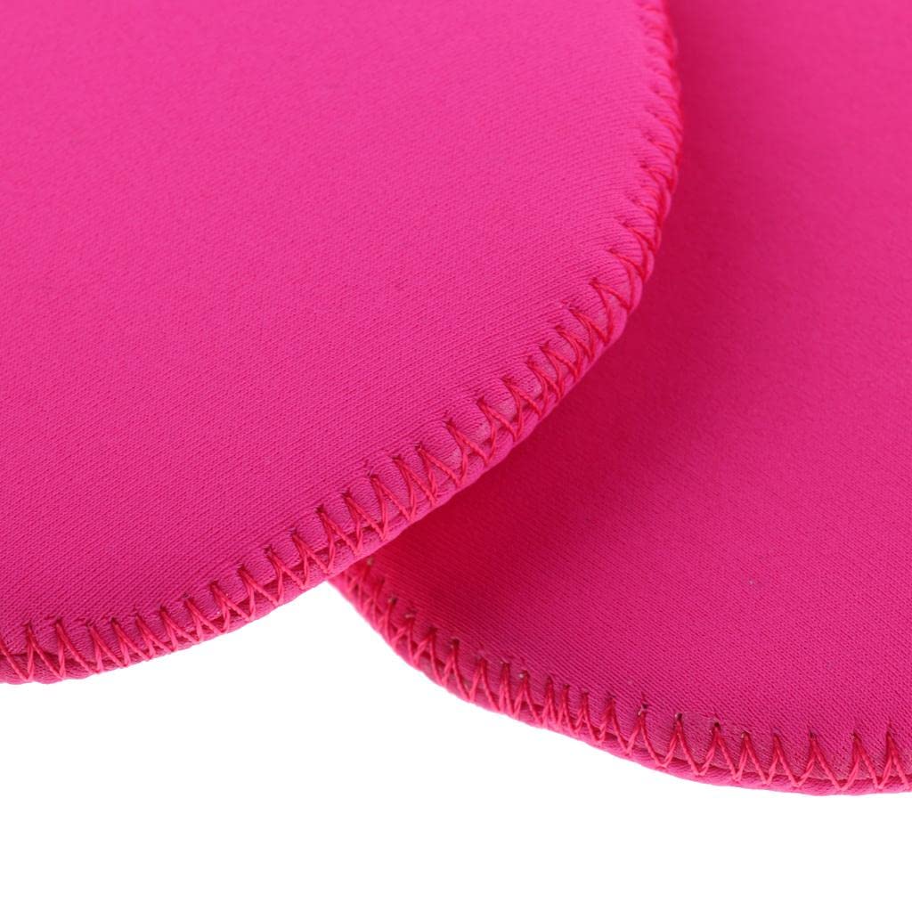1 par de calcetines de neopreno para correr, ciclismo, senderismo, caminar, color rojo rosa