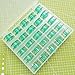 YICBOR Green Bobbins for Husqvarna Viking #4131825-45 4123078-G (Green bobbins(25/Box))