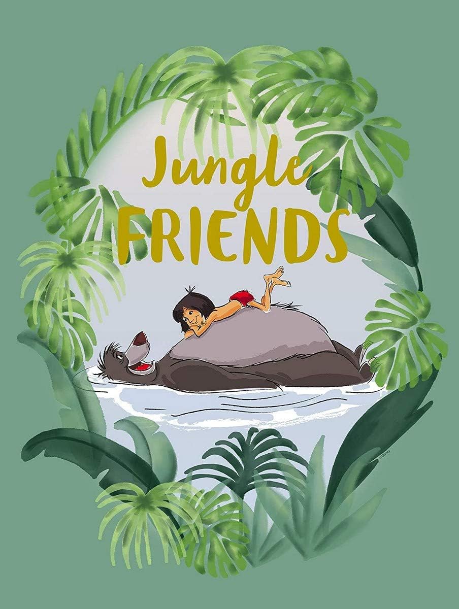 Komar Disney Jungle Book Friends WB091-50 x 70 cm Wall Picture Width x Height 50 x 70 cm