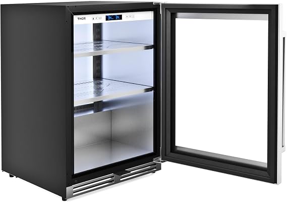 Thor Kitchen Professional Under-Counter 24-Inch Beverage Cooler - Model TBR24U