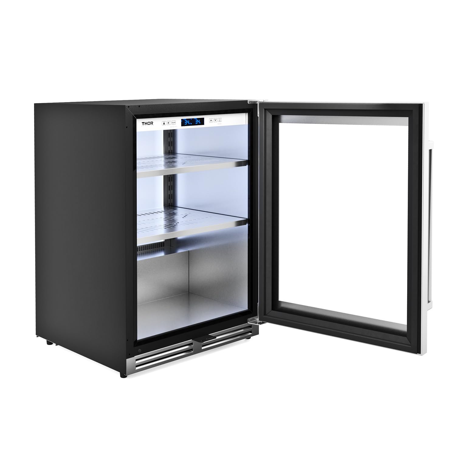 Thor Kitchen Professional Under-Counter 24-Inch Beverage Cooler - Model Tbr24u on Fridge.com - View 5