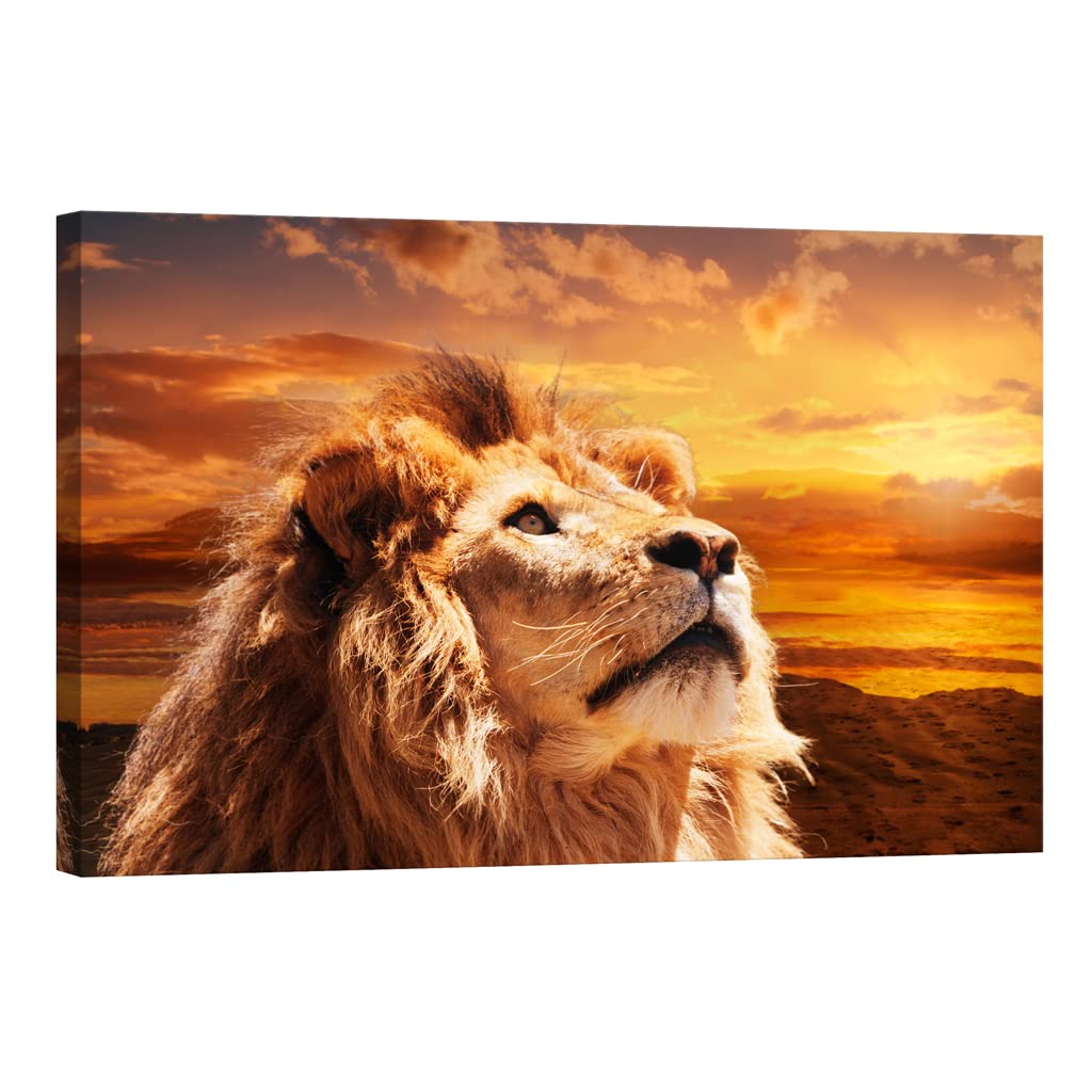 Tableau canvas animaux phosphorescent DCA023-2 de 80x120 cm - 5