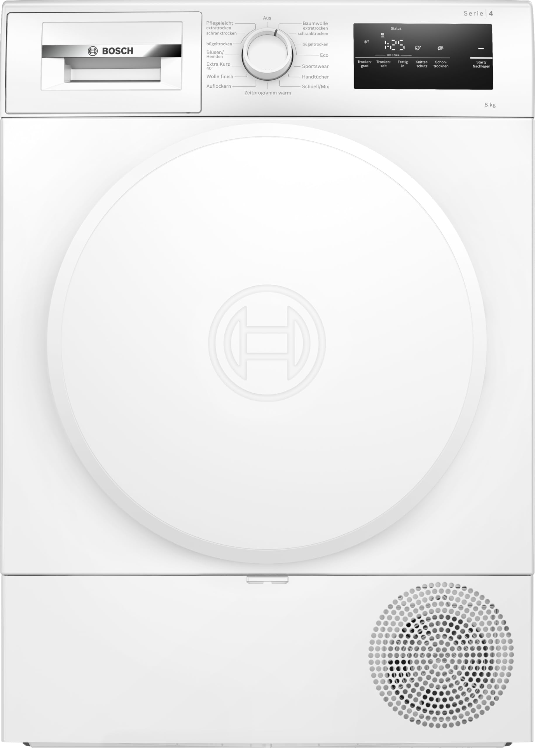 Bosch AutoDry WTH83VV4 Serie 4 - Secador de bomba de calor (8 kg)