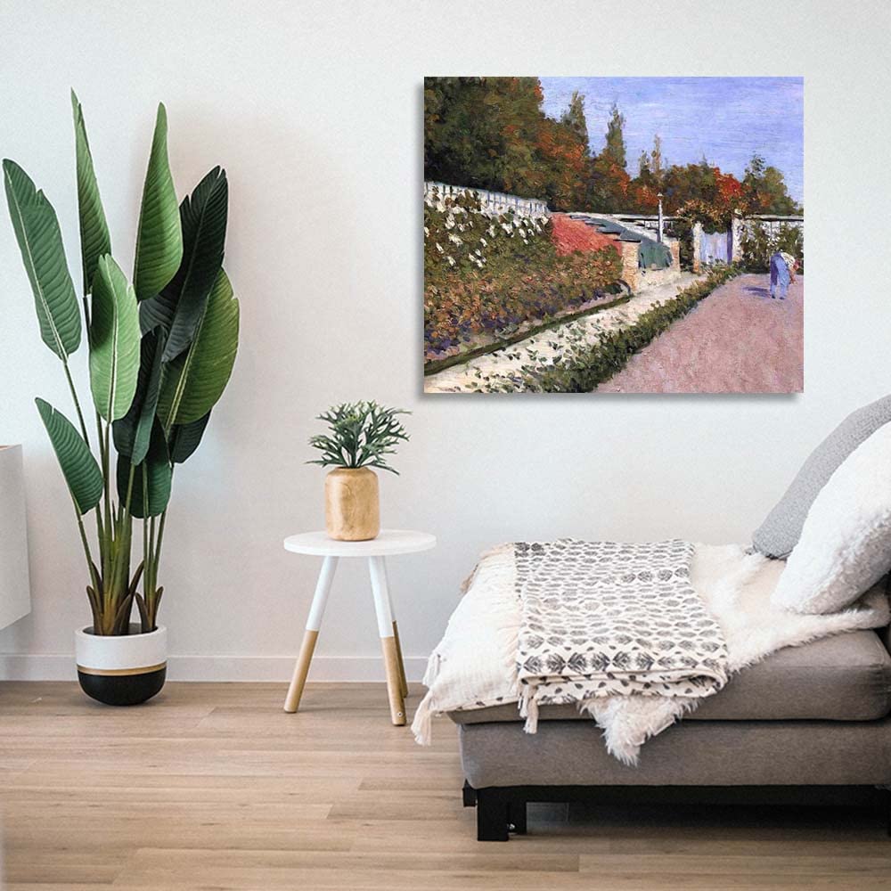 Ltt-Ydd-Ccl Gustave Caillebotte Ogrodnik, obrazy na płótnie, reprodukcja sztuki, płótno, obrazy na płótnie, do salonu i sypialni, dekoracja domu, 80 x 95 cm, bez ramy