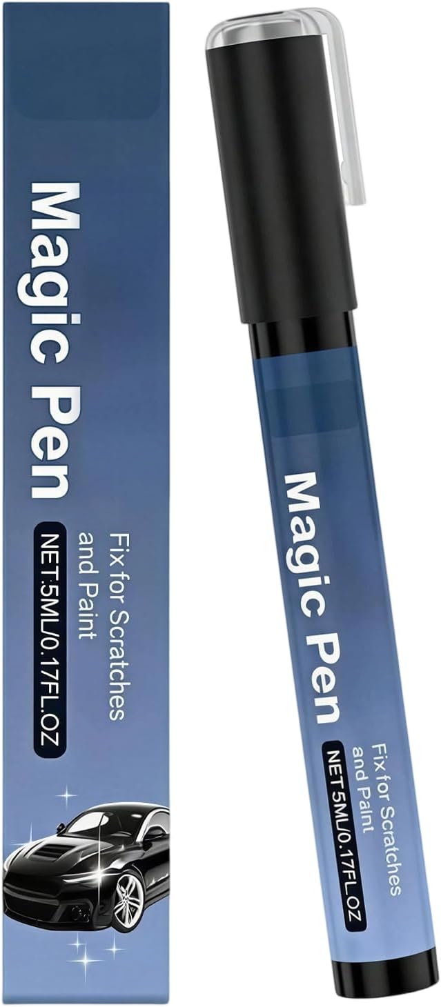 Magic Car Scratch Remover Pen, 2026 New Car Paint Repair Pen, All Cars Magic Pen for Car Scratches Quick Paint Repair (1 pcs)