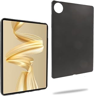 REY Schwarz Silikonhülle TPU für Huawei MATEPAD PRO 12,2" 2024, Handyhülle Premium Kratzfest TPU Durchsichtige Schutzhülle, Ultradünne 0,33 mm