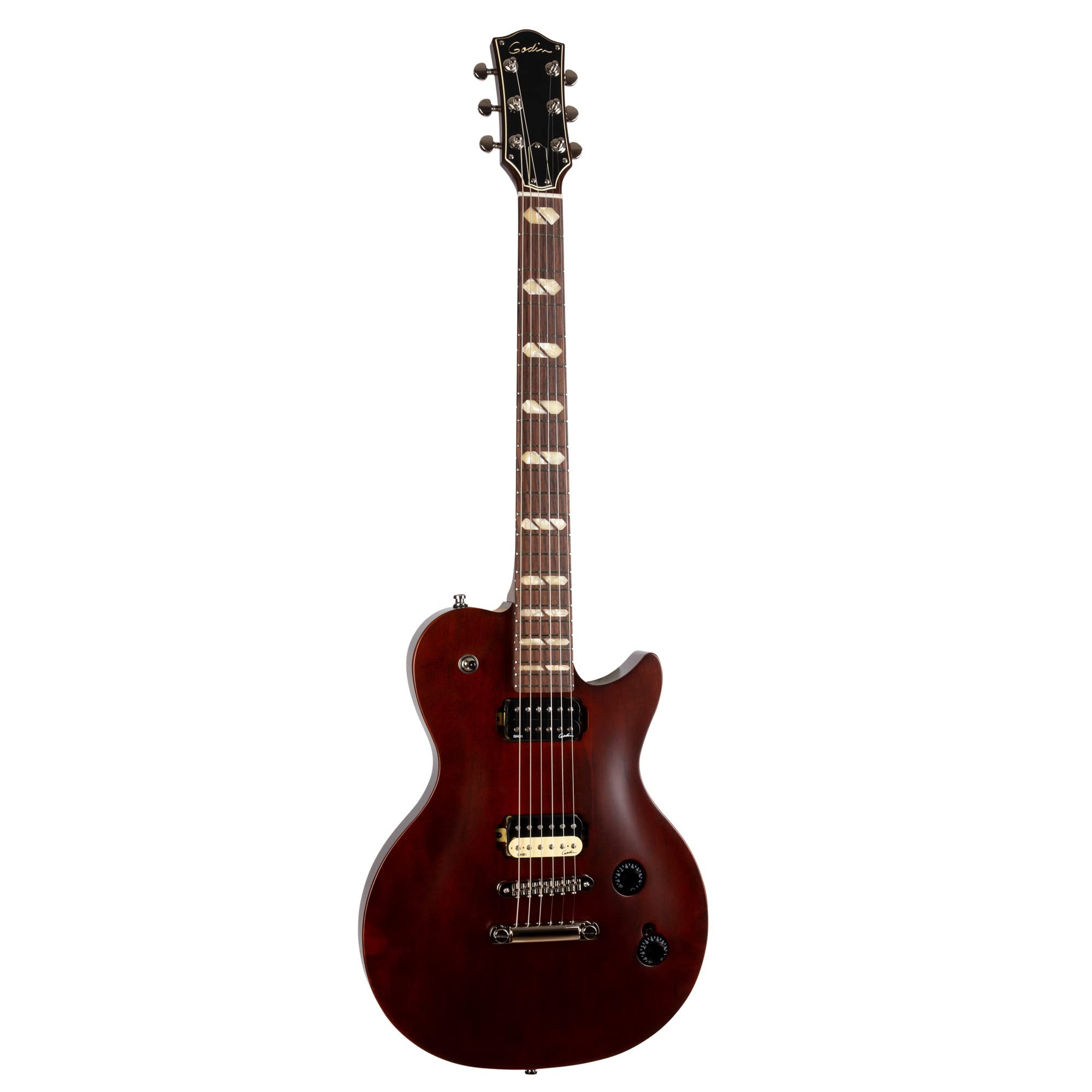 Amazon.com: Godin Summit Classic HT Electric Guitar - Havana Brown