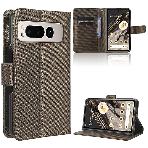 Google Pixel Fold �p �P�[�X �蒠�^�P�[�X �J�[�h���[ �T�C�h�}�O�l�b�g �X�^���h�@�\�t�� �S�ʕی� ���z�^ PU���U�[ Google Pixel Fold�p�J�o�[�A�u�����Y