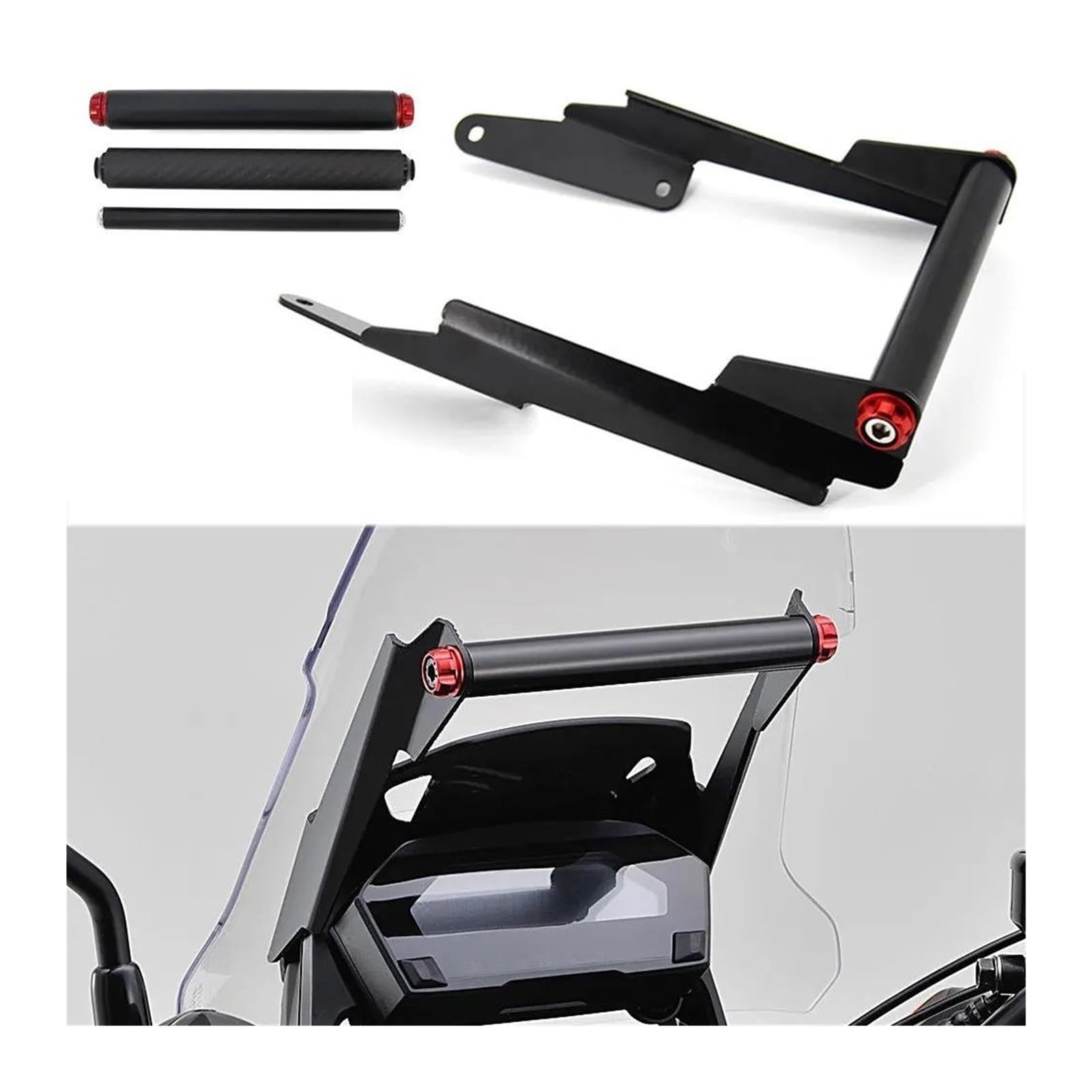 Soporte Montaje GPS Navegación para NC750 X para NC 750 X NC750X NC 750X 2016 2017 2018 2019 Soporte Adaptado Motocicleta GPS TELÉFONO Navegación GPS Placa Accesorios Soporte Soporte GPS