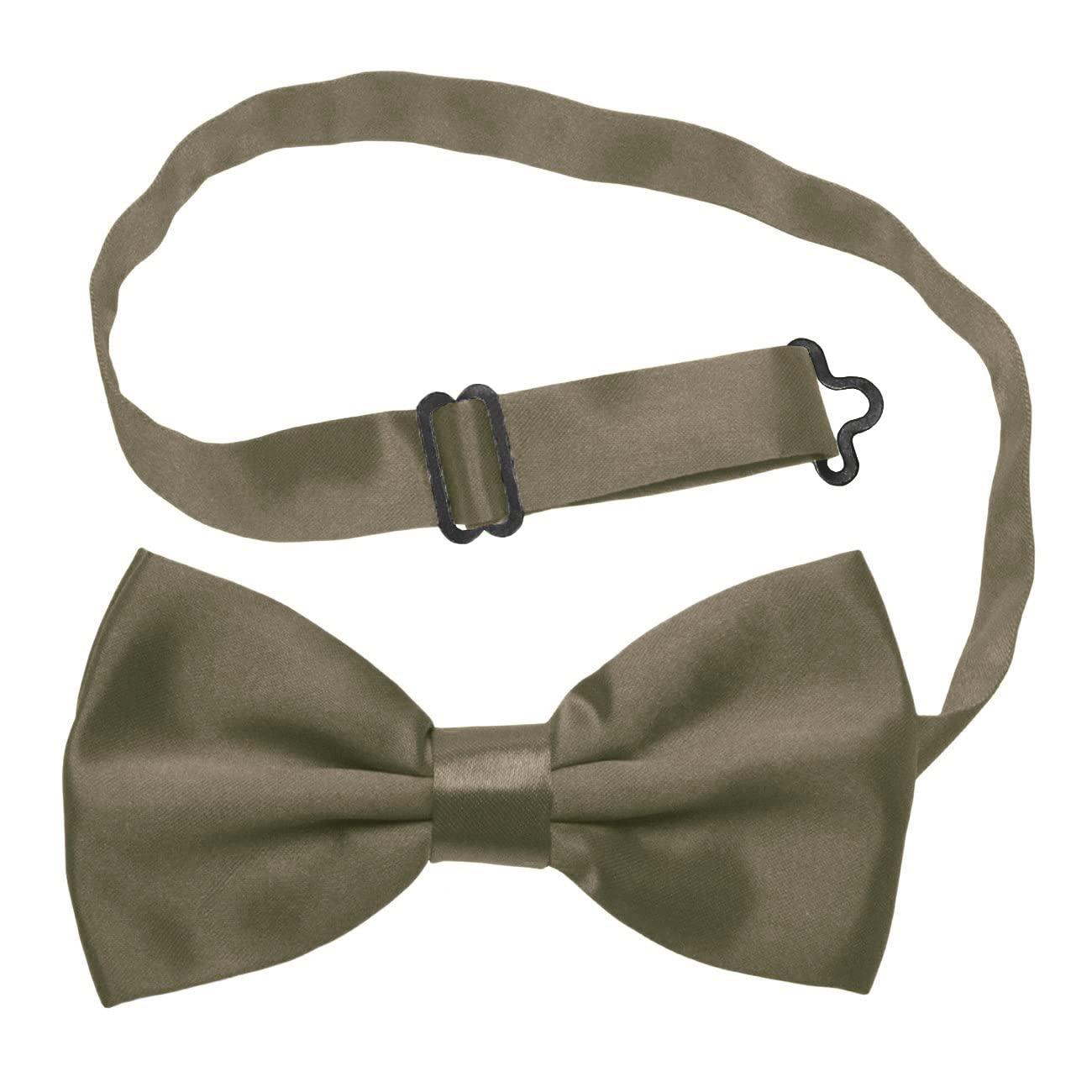 Komonee Men's Bronze Pre-Tied Bow Tie Adjustable Neck Formal Party Prom Wedding Bowtie Premium Bt5