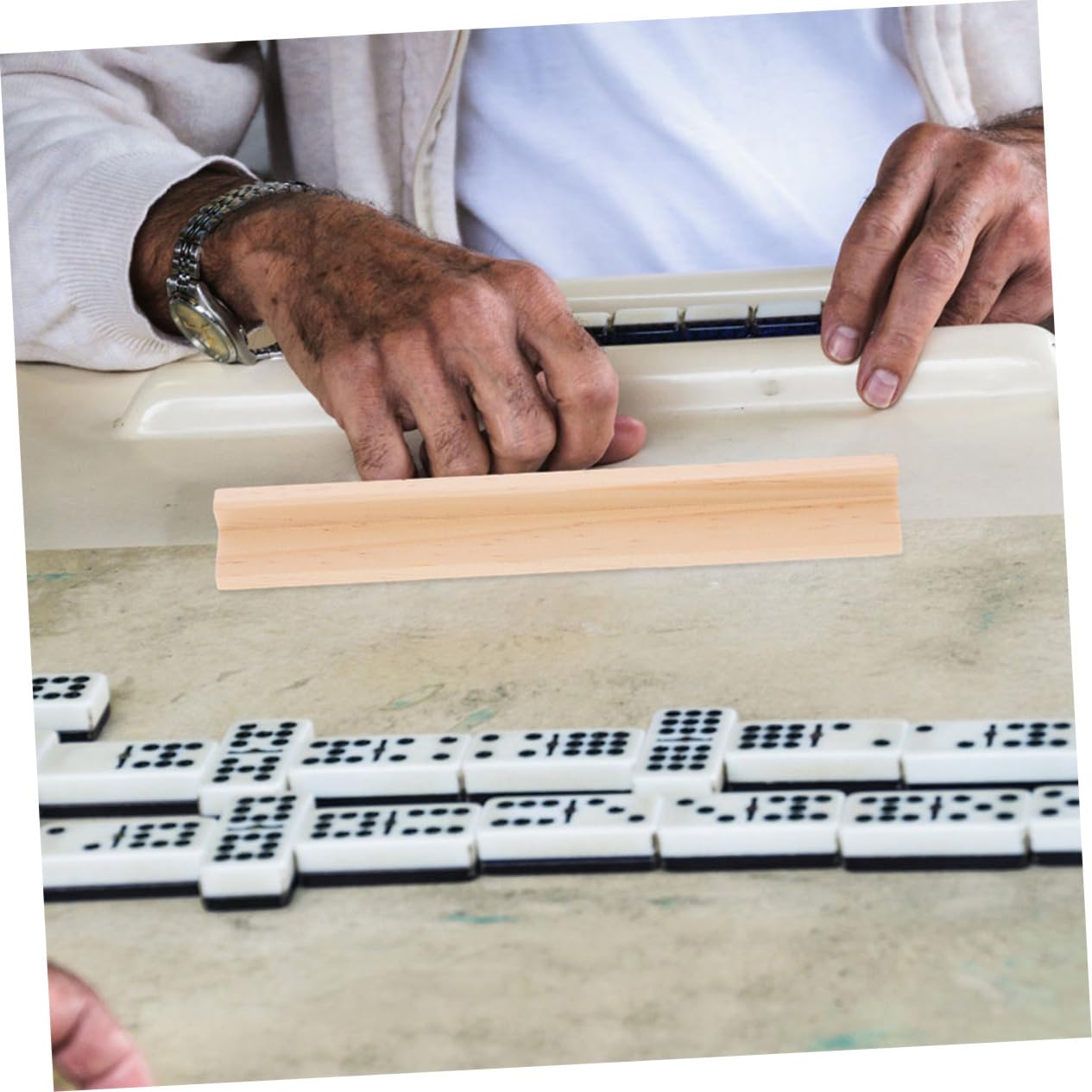 20 Supporti per Lettere in Legno, Supporto Robusto e Versatile per Giochi da Tavolo, Organizzazione e Esposizione a Casa in Viaggio