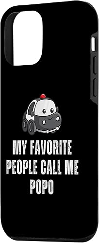 Miniatura 32 de iPhone SE (2020) / 7 / 8 My Favorite People Call Me Popo Father’s day gift for Police Case