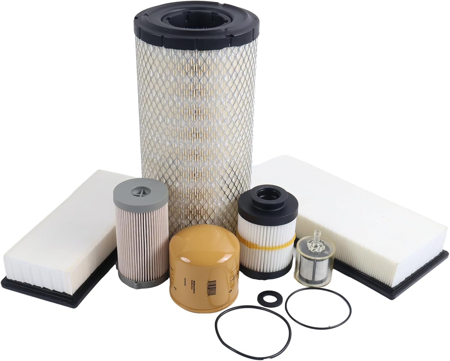Solarhome Filter Kit Compatible with CAT 236D 242D 246D 259D 279D 289D 299D 299D2 262D 272D 272D2 257D 277D 287D 297D 297DXHP 297D2 297D2XHP