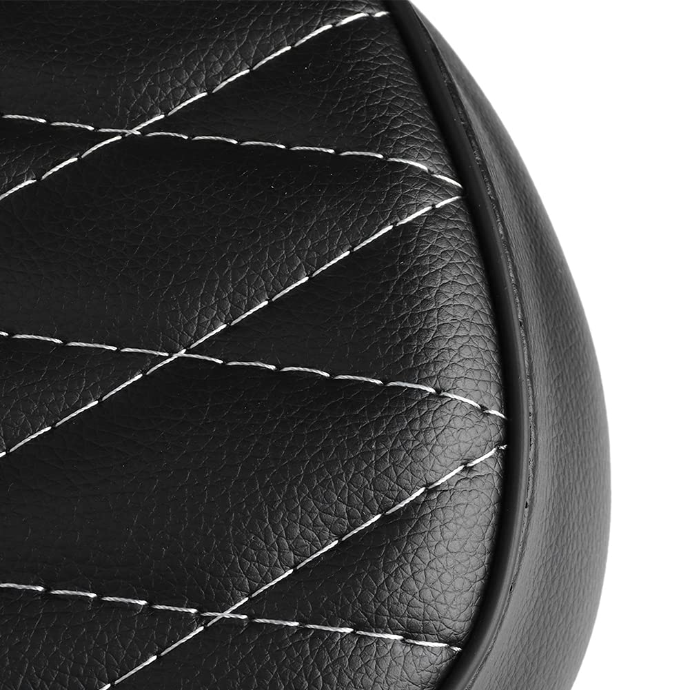 Passeport de selle antidérapant style vintage pour CB CL AX100 CG125, Café Racer Racing Experience (noir A)