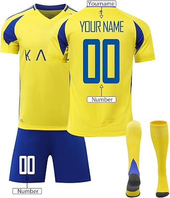 Tracksuit Kits for Boys 23/24 Kids Football Kit Home Away Football Jersey for Boys Adults Kid Junior Football Kit Soccer Tracksuit Boys Training Top+Shorts+Sock