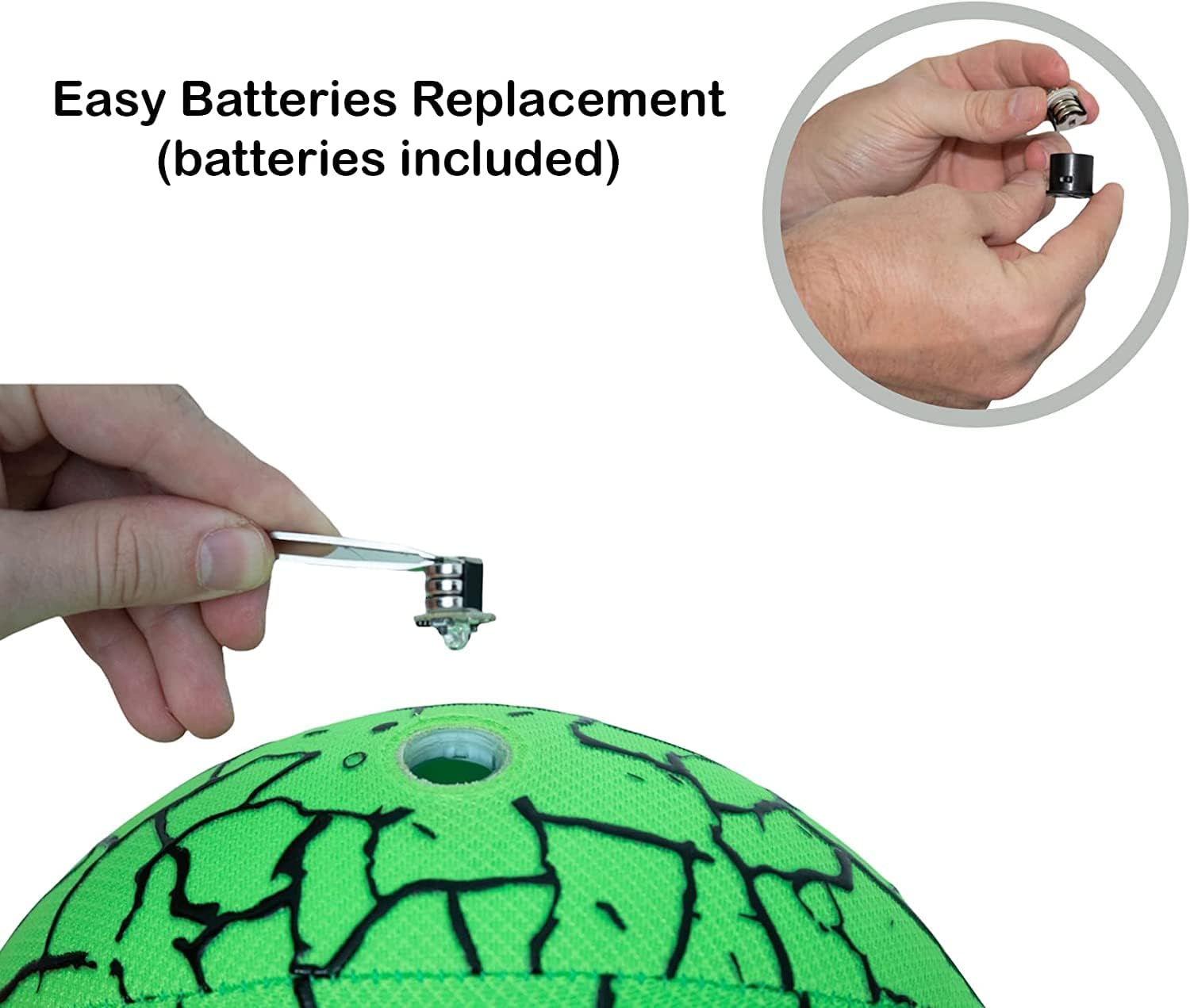 WaveRunner Airglow Grip-It Football- Size 9.25 Inches with Sure-Grip Technology | Let's Play Football in The Dark! (Random Color) (Random Color) : Toys & Games