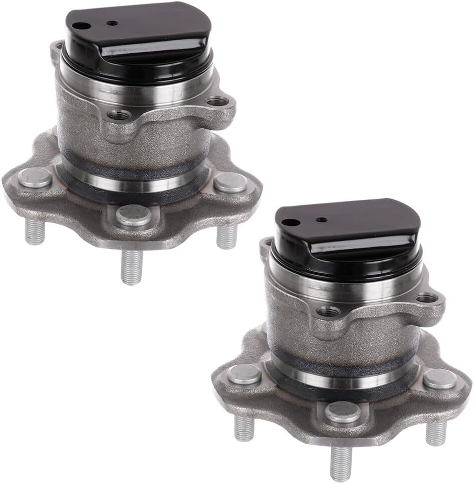 ECCPP Wheel Hub and Bearing Assembly Rear 512534 fit for Nissan Rogue 2012-2018,for Nissan Rogue Sport 2017-2018 5 Lugs Wheel Bearing Hubs with ABS 2pcs
